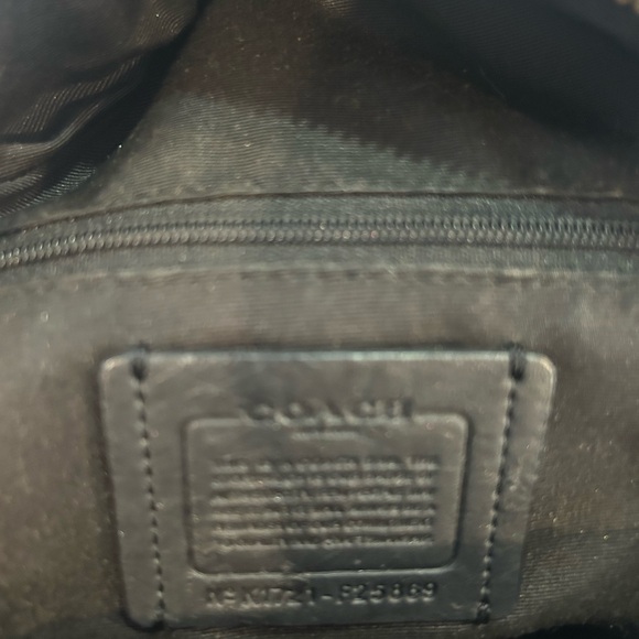 Coach Small Backpack with Red Floral and Silver Star - Picture 6 of 6